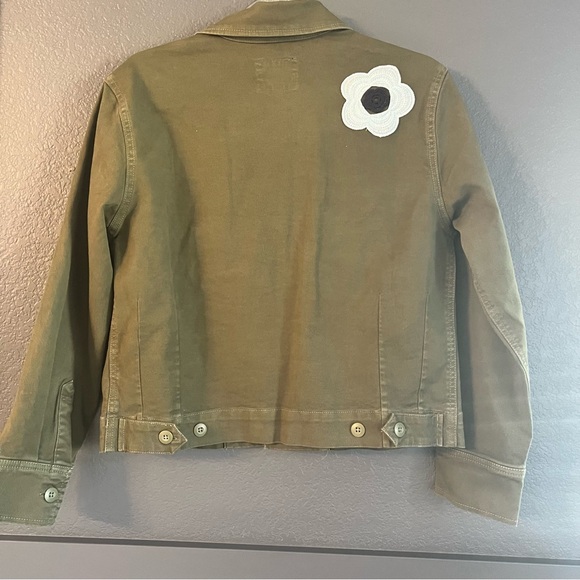 RAILS • Tuli olive green utility jacket • Small • crochet details - Picture 11 of 11